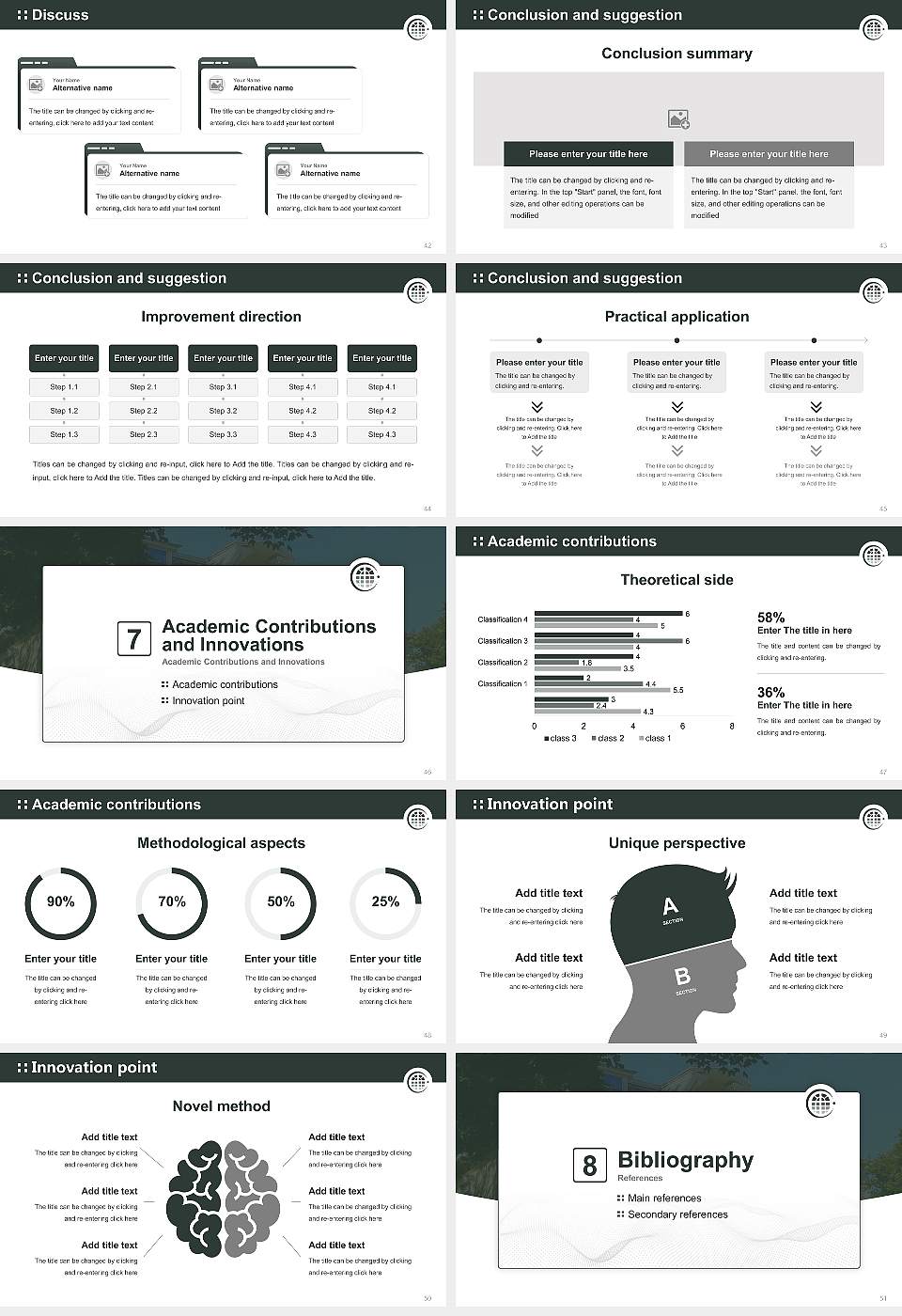 St. Stephen’s University Graduation Thesis Defense PPT Template16:9 ratio PPT effect preview image6