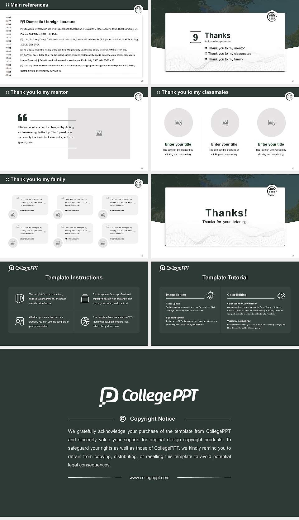 St. Stephen’s University Graduation Thesis Defense PPT Template16:9 ratio PPT effect preview image7