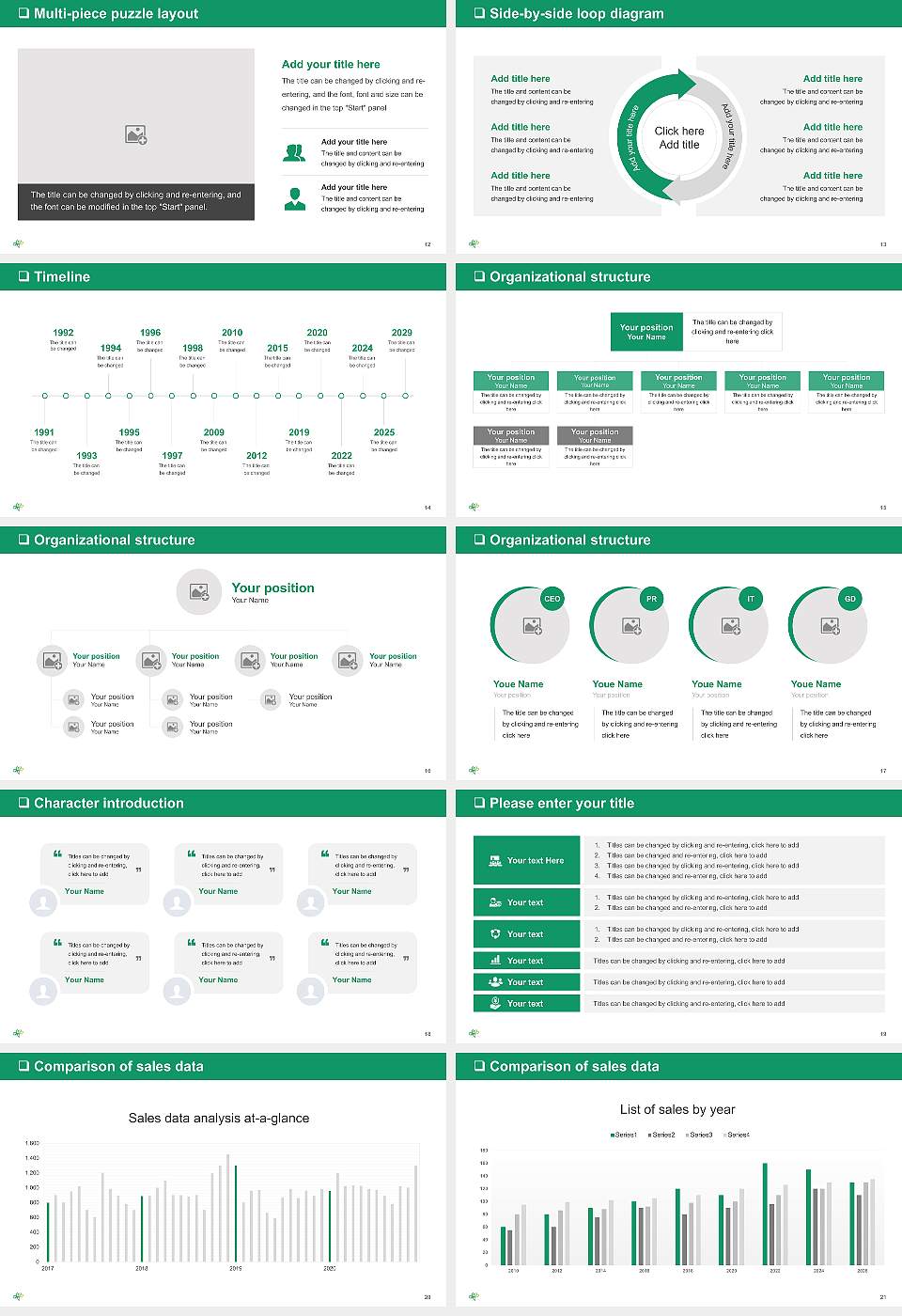 Fukuyama University General Purpose PPT Template16:9 ratio PPT effect preview image3
