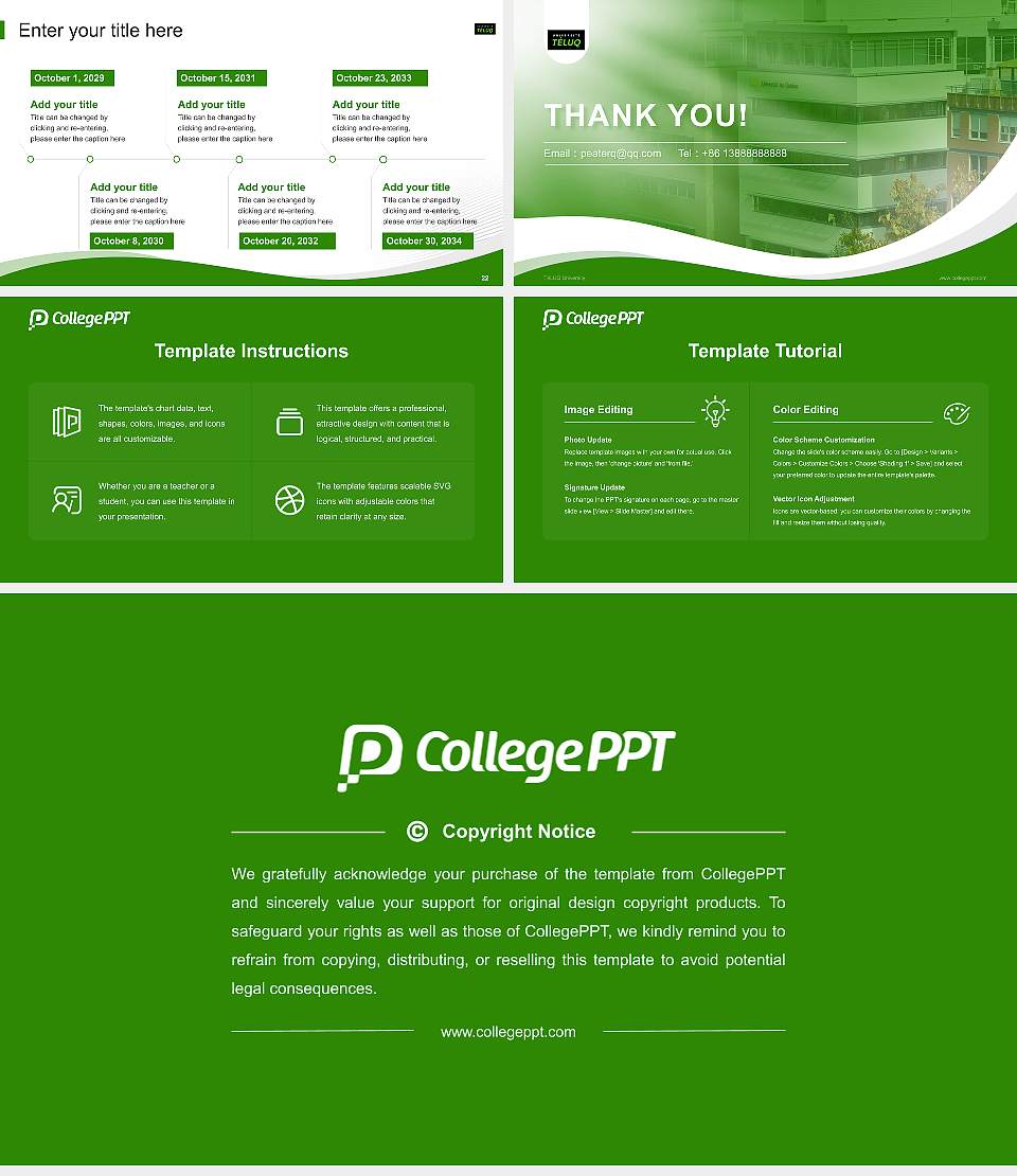 TéLUQ University Lecture Sharing and Networking Event PPT Template16:9 ratio PPT effect preview image4