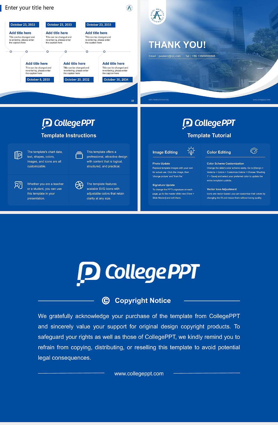 Aichi Medical University Lecture Sharing and Networking Event PPT Template4:3 ratio PPT effect preview image4