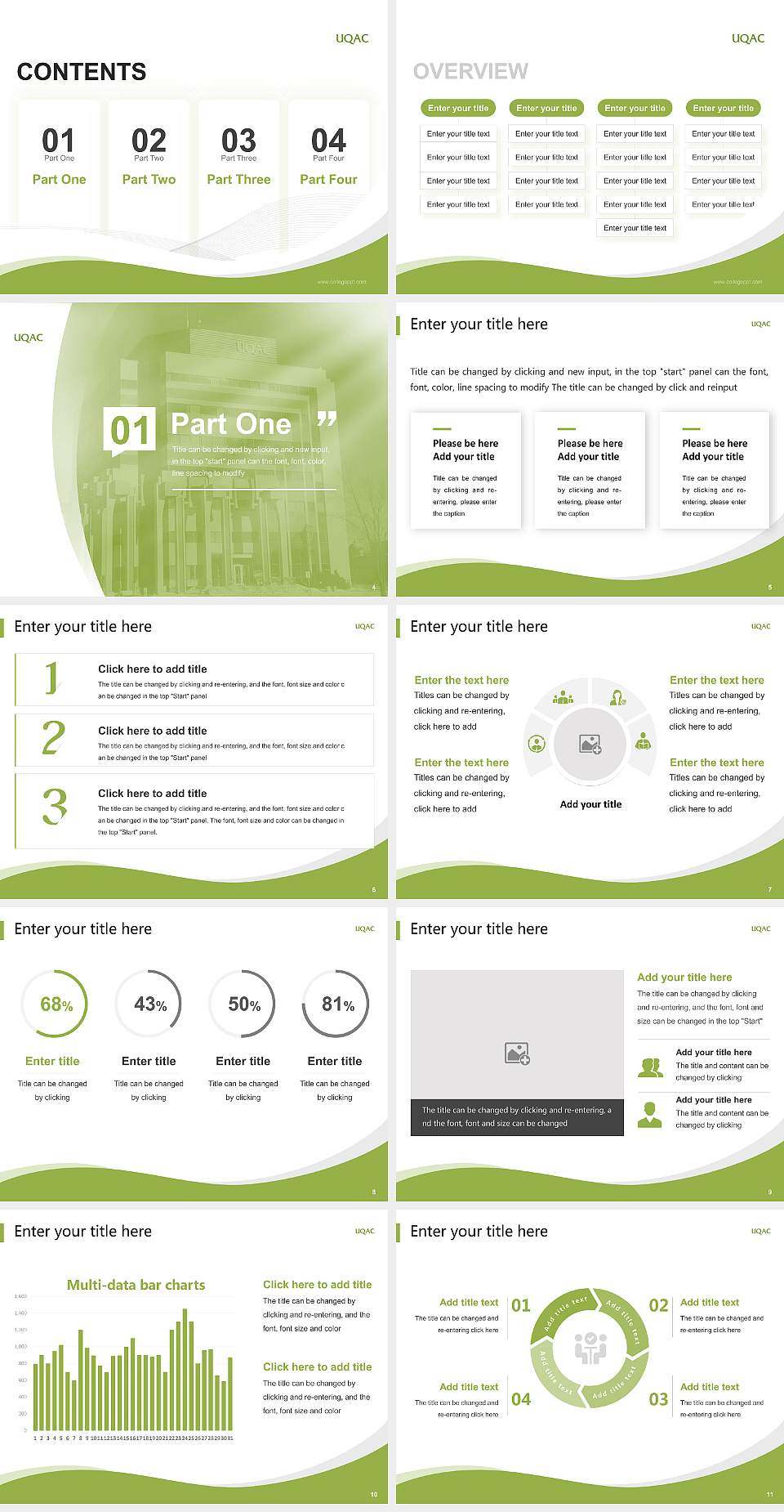 University of Quebec at Chicoutimi Lecture Sharing and Networking Event PPT Template4:3 ratio PPT effect preview image2