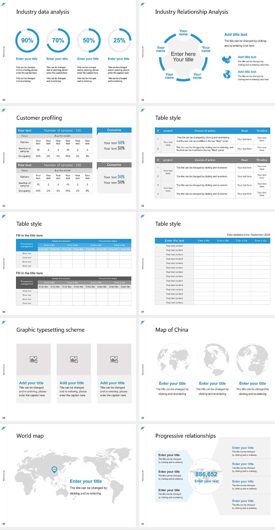 Fukushima College Competition/Entrepreneurship Contest PPT Template4:3 ratio PPT effect preview image5