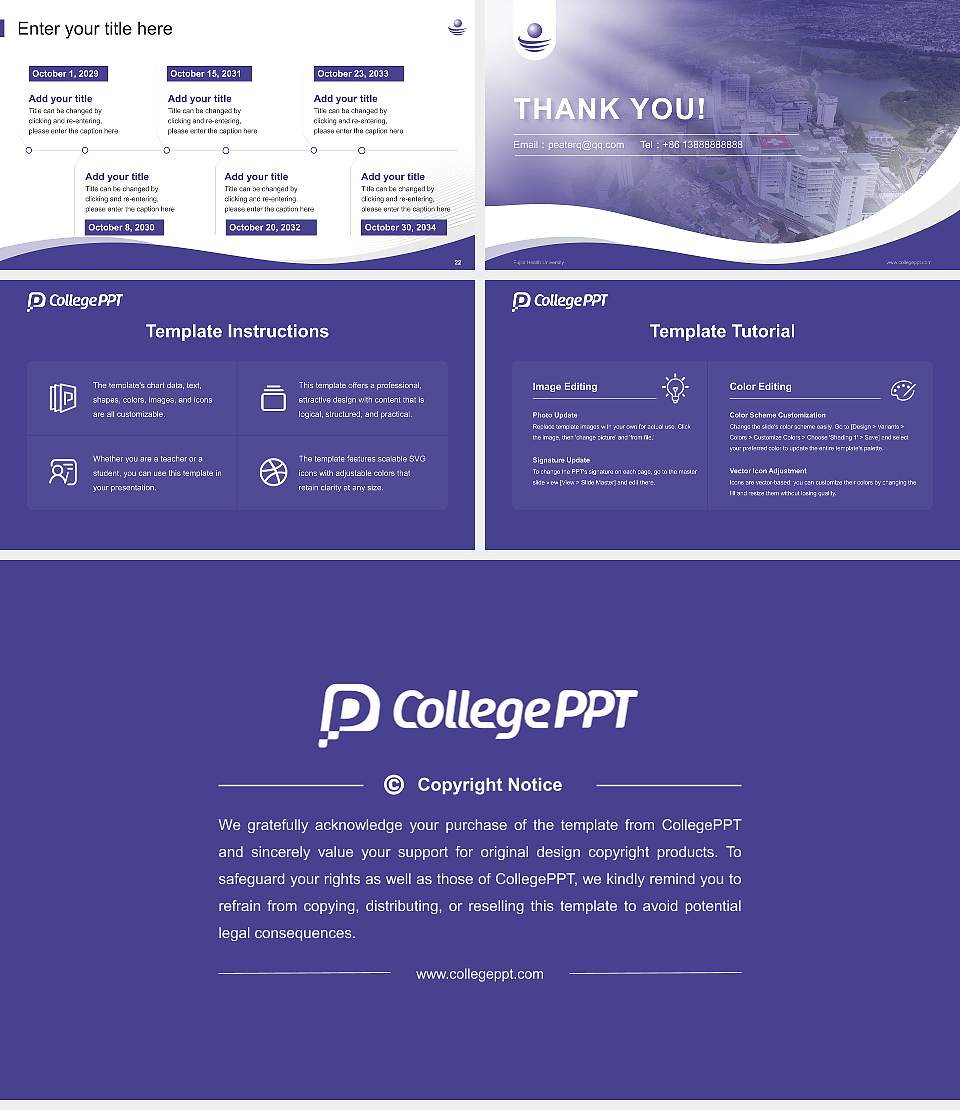 Fujita Health University Lecture Sharing and Networking Event PPT Template16:9 ratio PPT effect preview image4