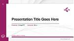 Chugoku Gakuen University Thesis Proposal/Graduation Defense PPT Template