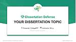 Fukuyama University Graduation Thesis Defense PPT Template