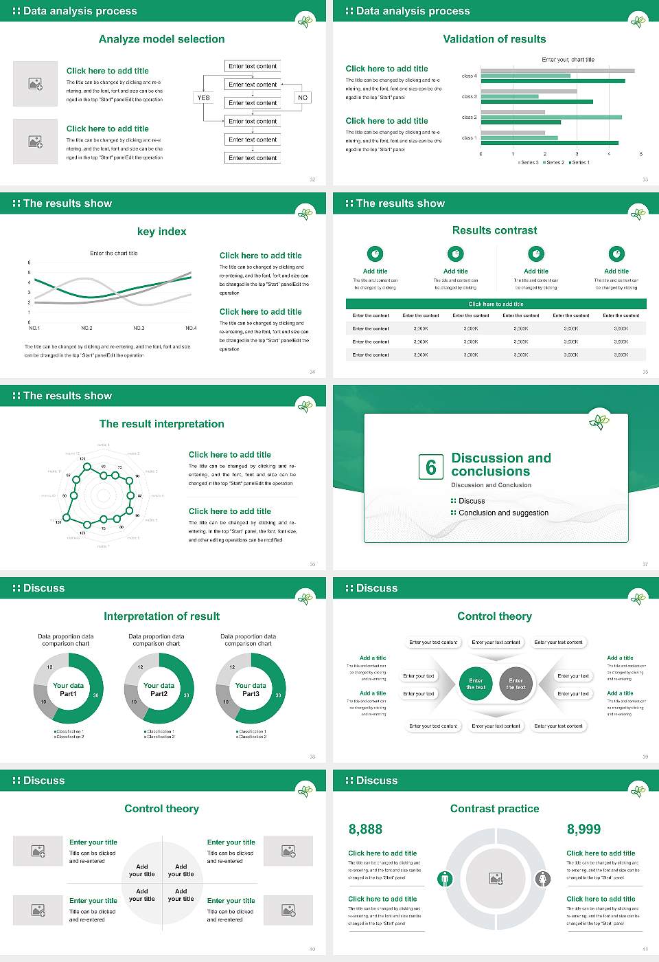 Fukuyama University Graduation Thesis Defense PPT Template16:9 ratio PPT effect preview image5