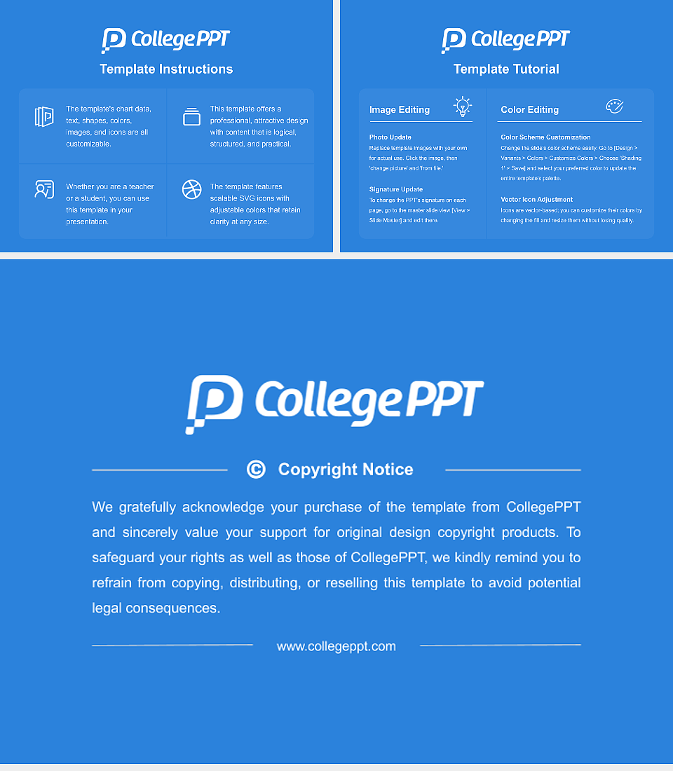 Doho University Course/Courseware Creation PPT Template_Slide preview image5