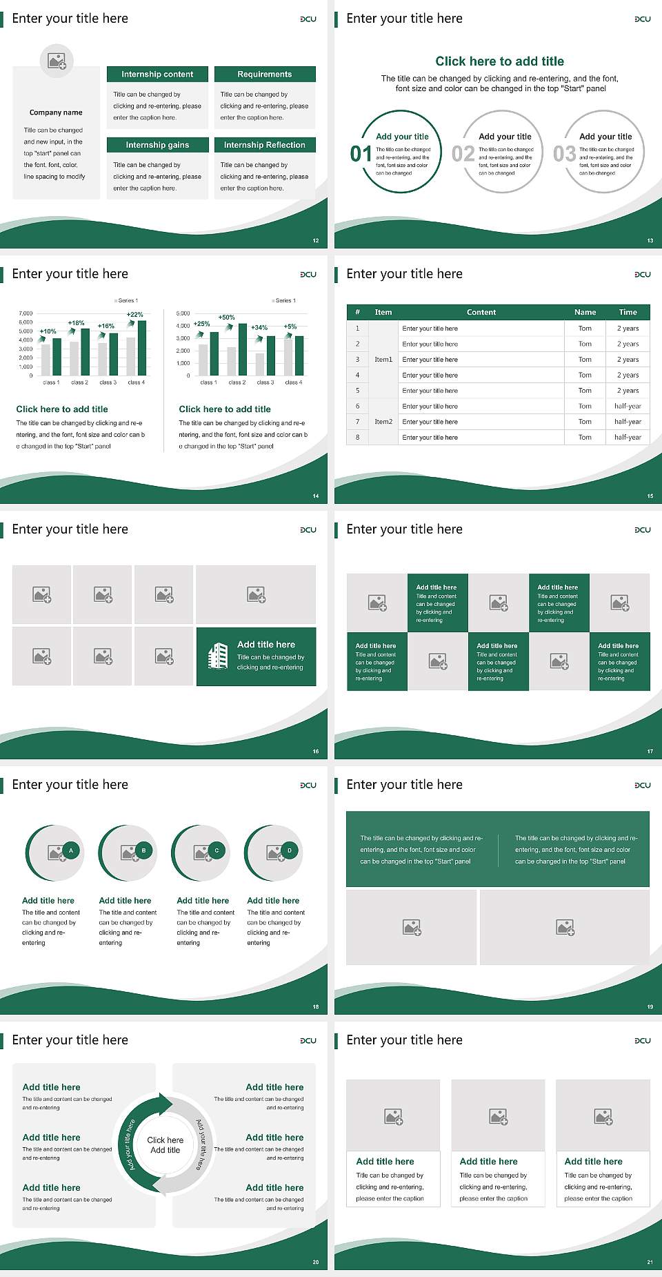 Den-en Chofu University Lecture Sharing and Networking Event PPT Template4:3 ratio PPT effect preview image3