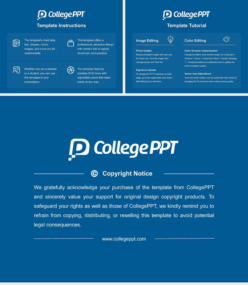 Asahi University Course/Courseware Creation PPT Template4:3 ratio PPT effect preview image5