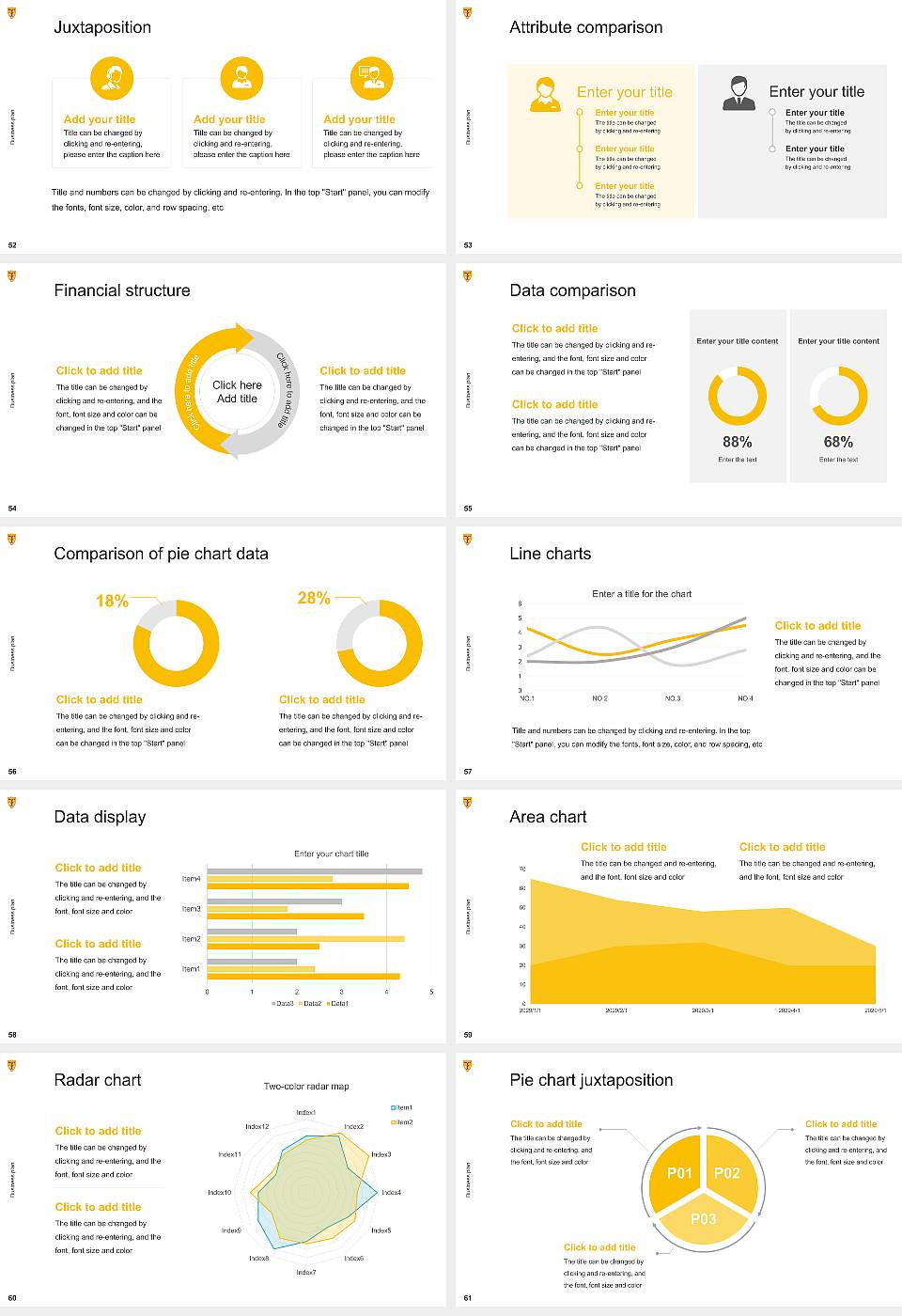 Ferris University Competition/Entrepreneurship Contest PPT Template16:9 ratio PPT effect preview image7
