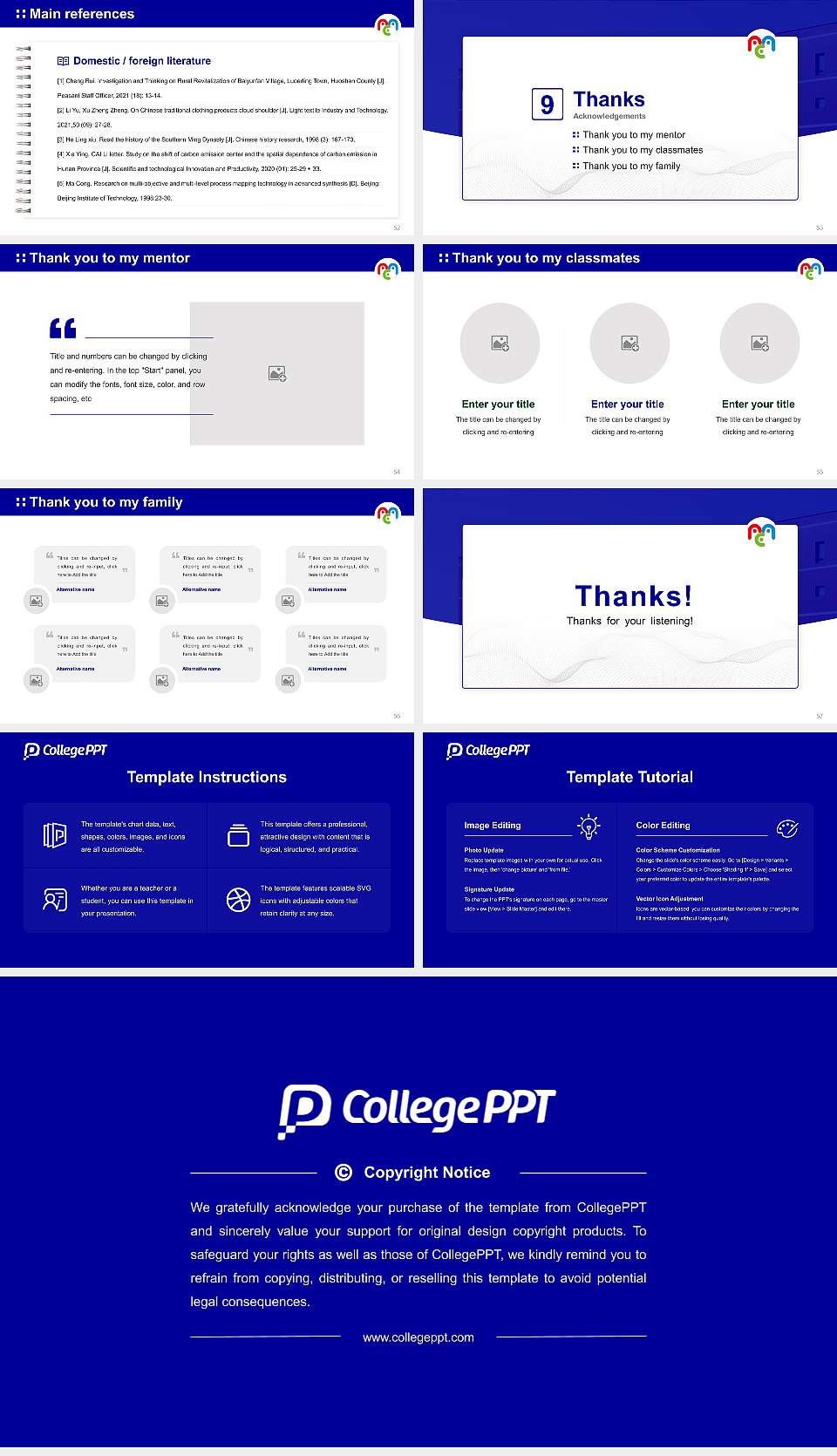 Fukuoka Nursing College Graduation Thesis Defense PPT Template16:9 ratio PPT effect preview image7