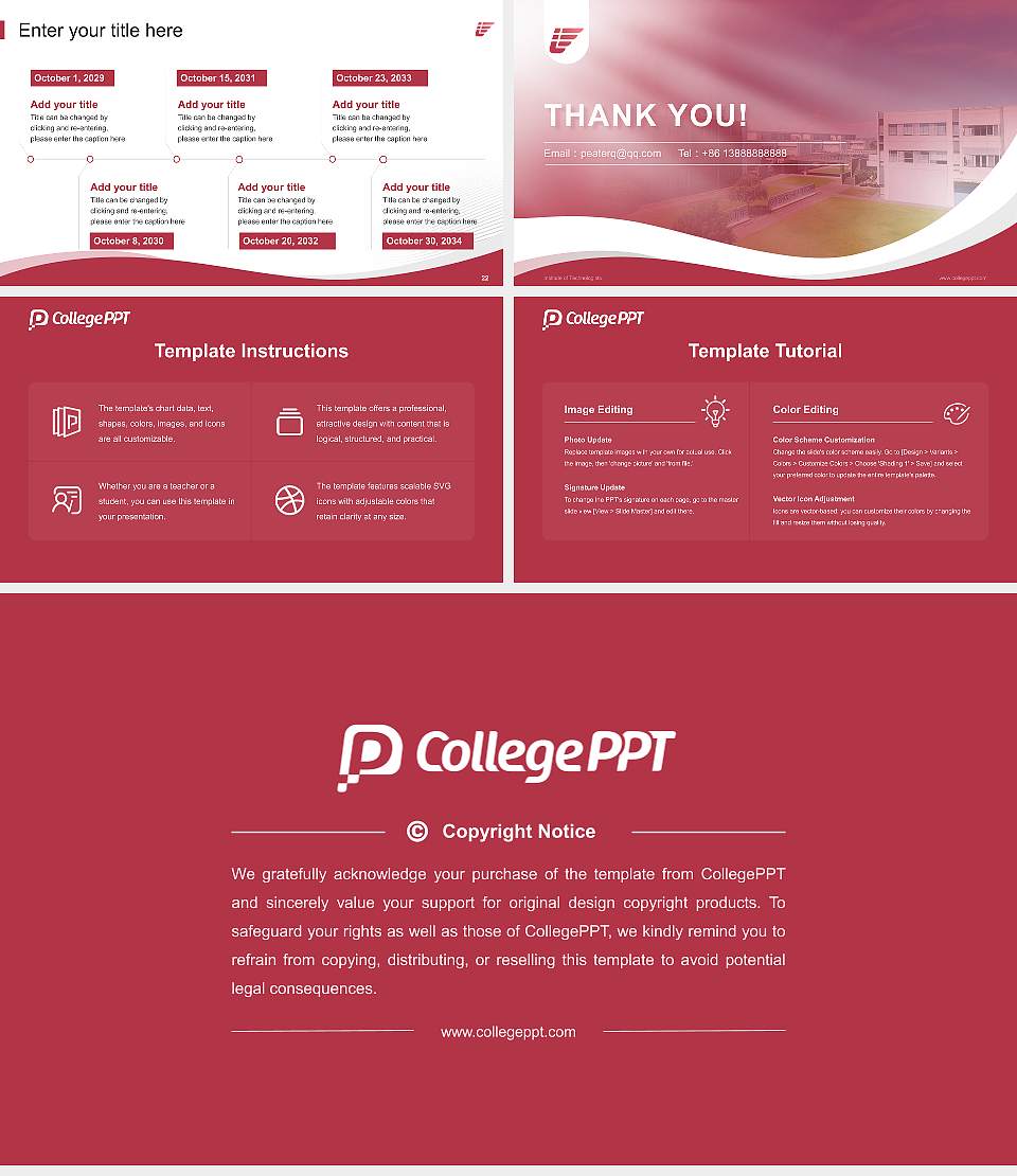 Institute of Technologists Lecture Sharing and Networking Event PPT Template16:9 ratio PPT effect preview image4