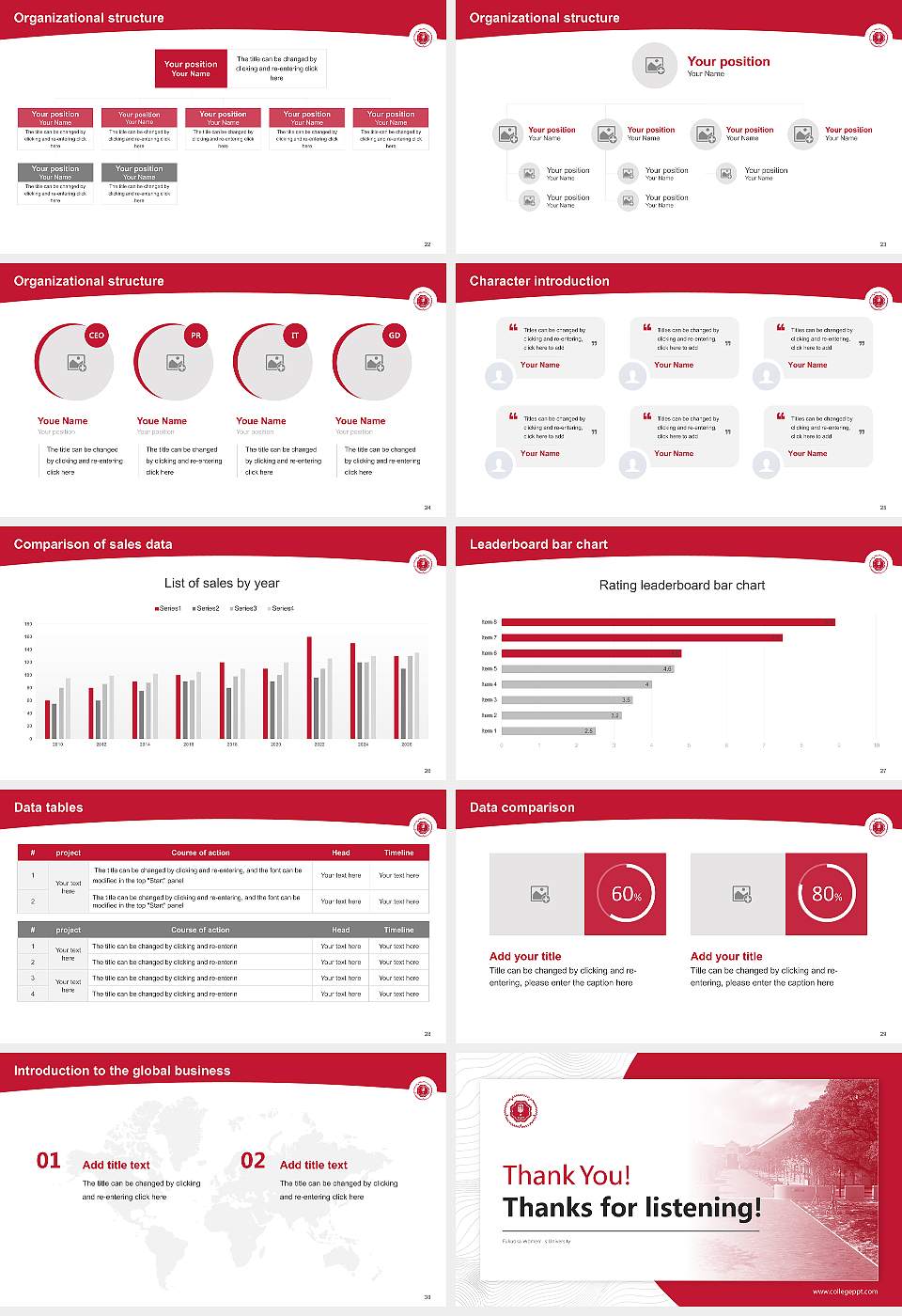 Fukuoka Women’s University Academic Presentation/Research Findings Report PPT Template16:9 ratio PPT effect preview image4