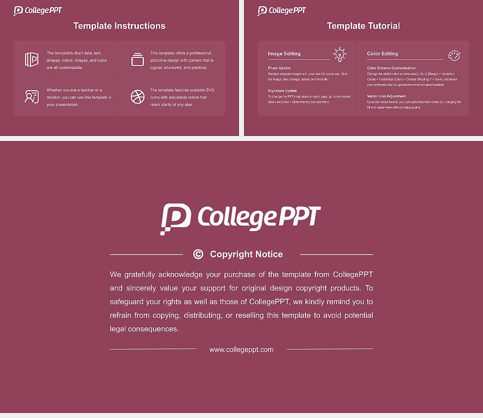 Baiko Gakuin University Academic Presentation/Research Findings Report PPT Template16:9 ratio PPT effect preview image5