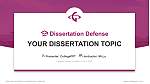 Chugoku Gakuen University Graduation Thesis Defense PPT Template
