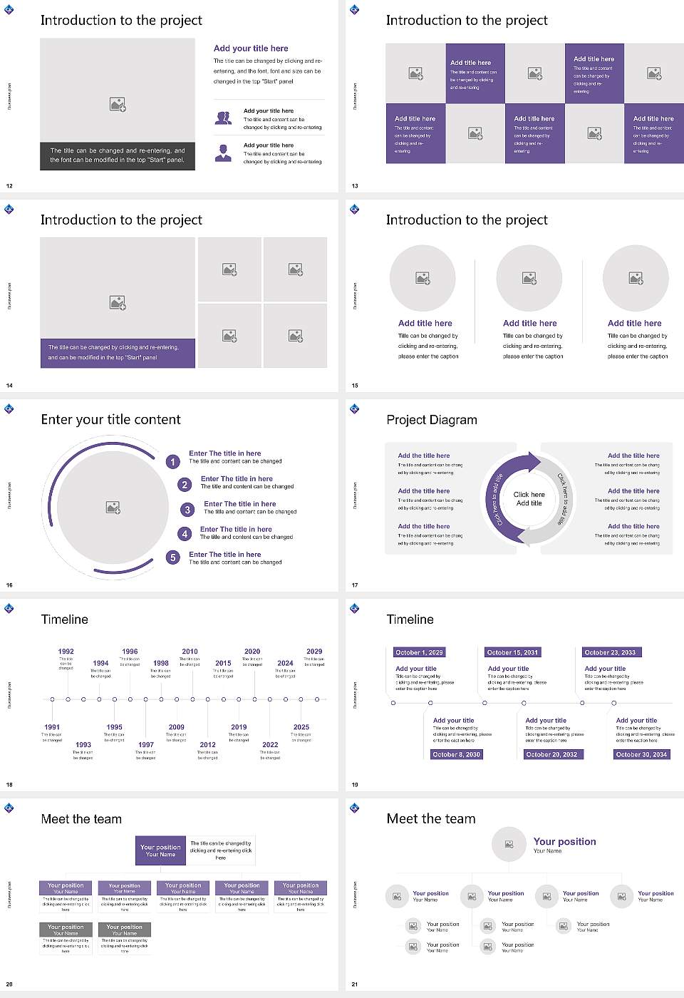 Chiba Keizai University Competition/Entrepreneurship Contest PPT Template16:9 ratio PPT effect preview image3