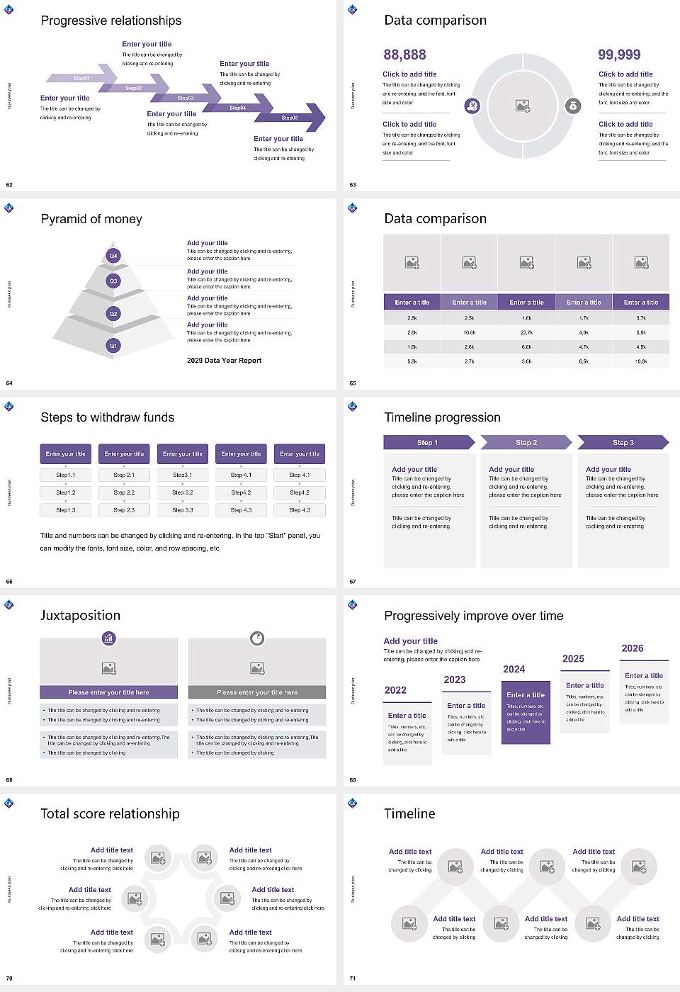 Chiba Keizai University Competition/Entrepreneurship Contest PPT Template16:9 ratio PPT effect preview image8