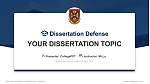 Queen’s University at Kingston Disputation Powerpoint Vorlage