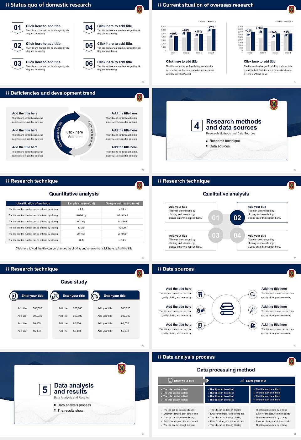 Queen’s University at Kingston Graduation Thesis Defense PPT Template16:9 ratio PPT effect preview image4