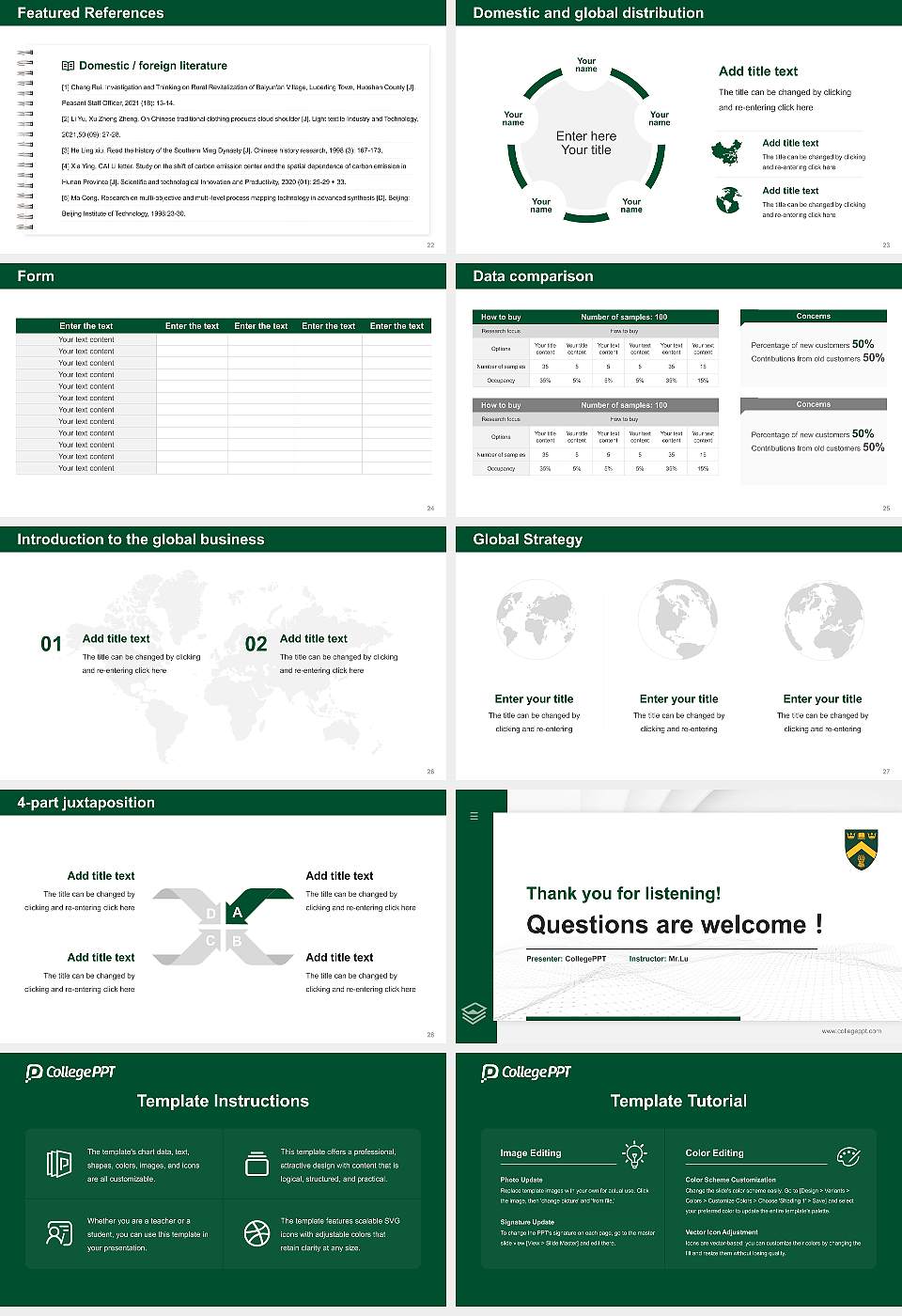 University of Regina Thesis Proposal/Graduation Defense PPT Template16:9 ratio PPT effect preview image4