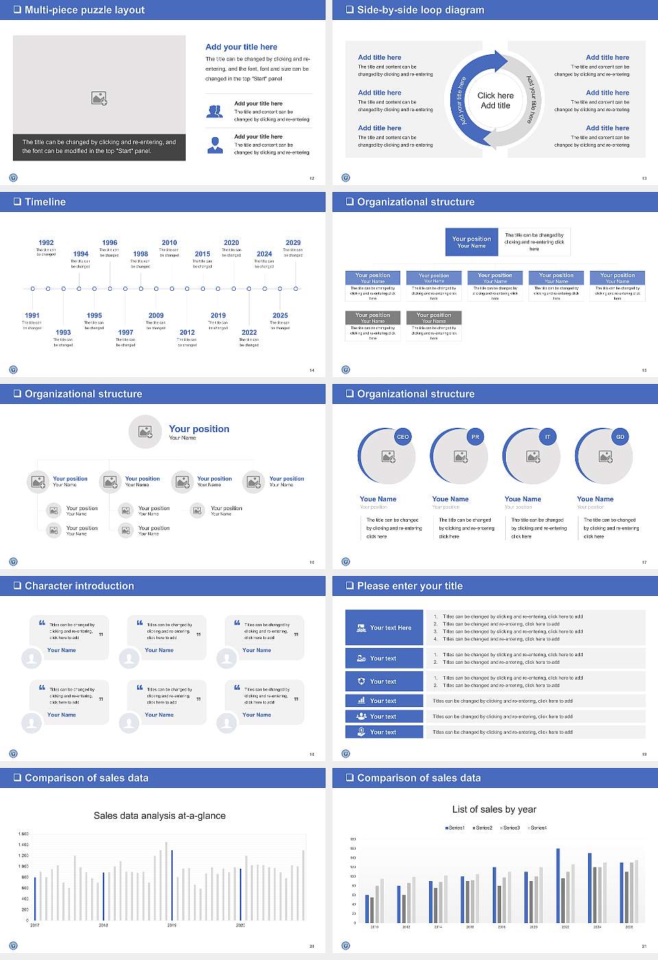 Yewon Arts University General Purpose PPT Template16:9 ratio PPT effect preview image3