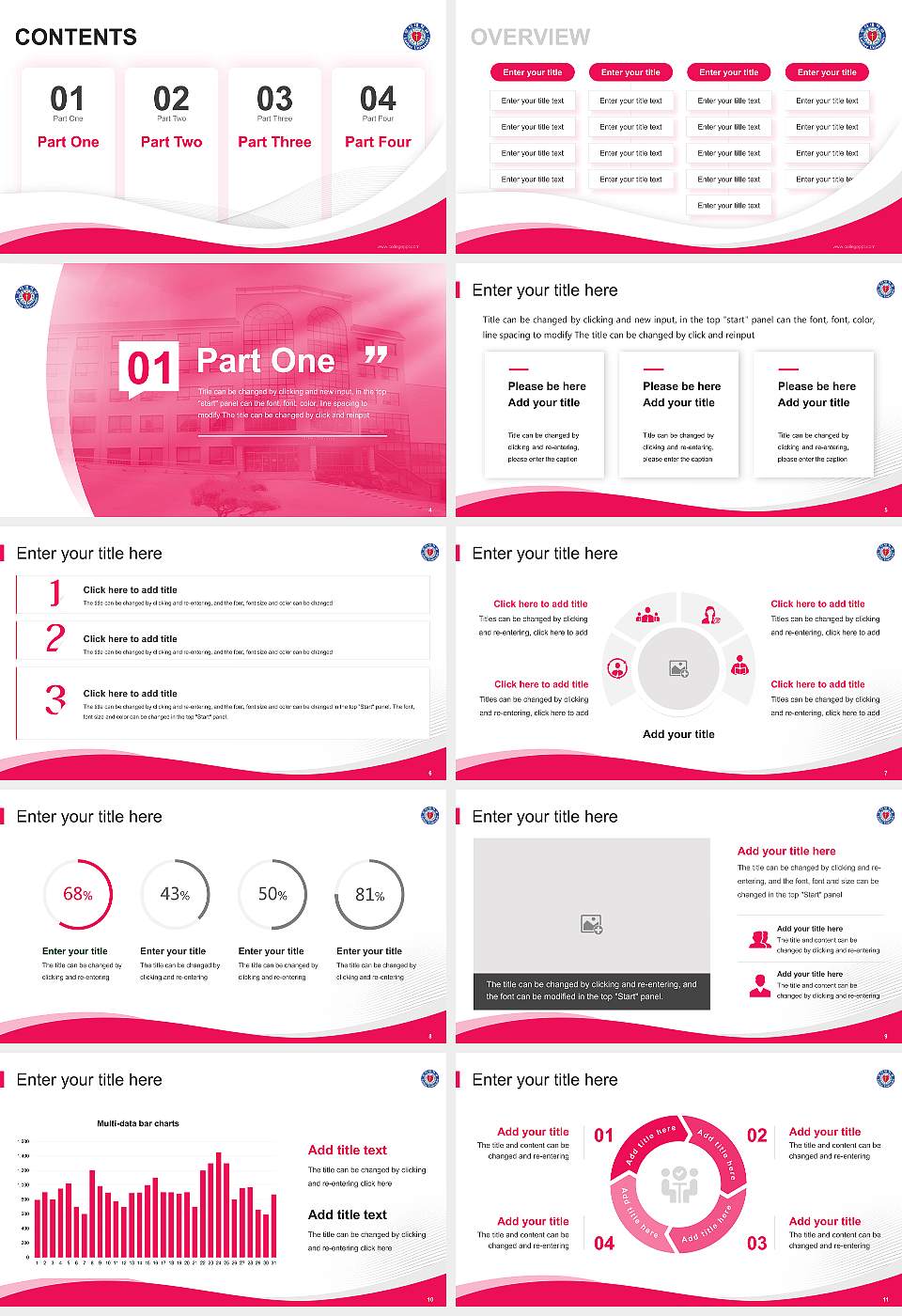 Luther University Lecture Sharing and Networking Event PPT Template16:9 ratio PPT effect preview image2