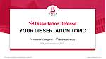 Baika Women’s University Graduation Thesis Defense PPT Template