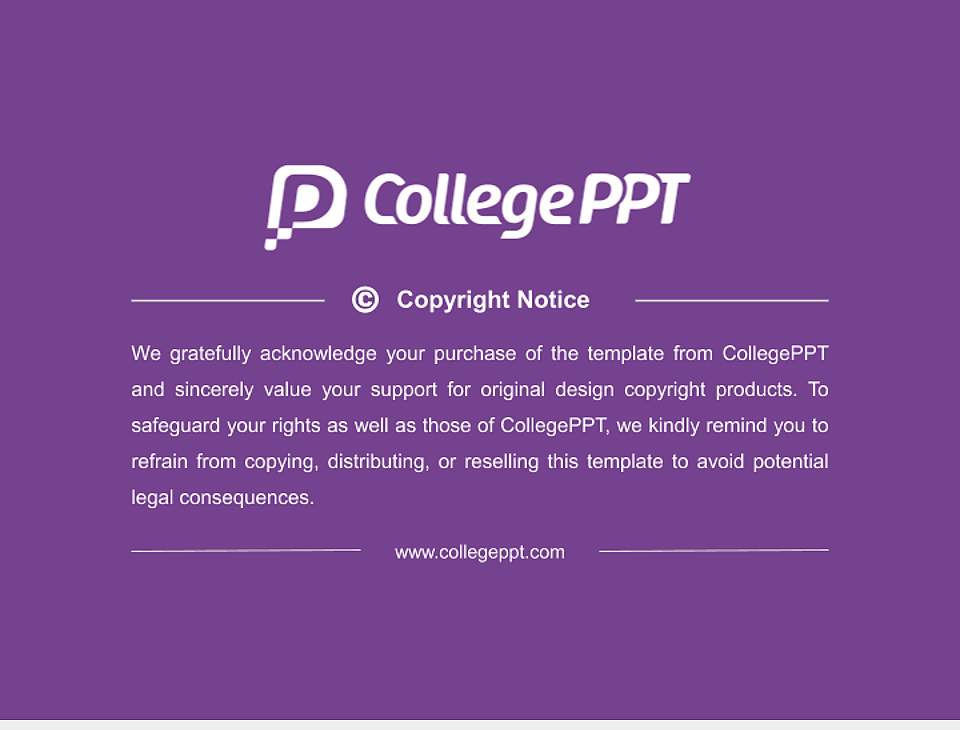Taekyeung University General Purpose PPT Template4:3 ratio PPT effect preview image6