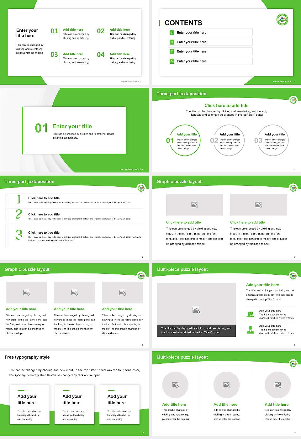 Songwon University Academic Presentation/Research Findings Report PPT Template16:9 ratio PPT effect preview image2