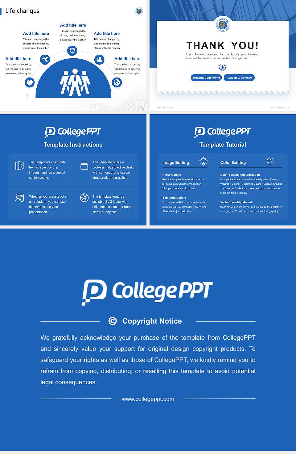 Ajou Motor College National Scholarship Defense PPT Template4:3 ratio PPT effect preview image4