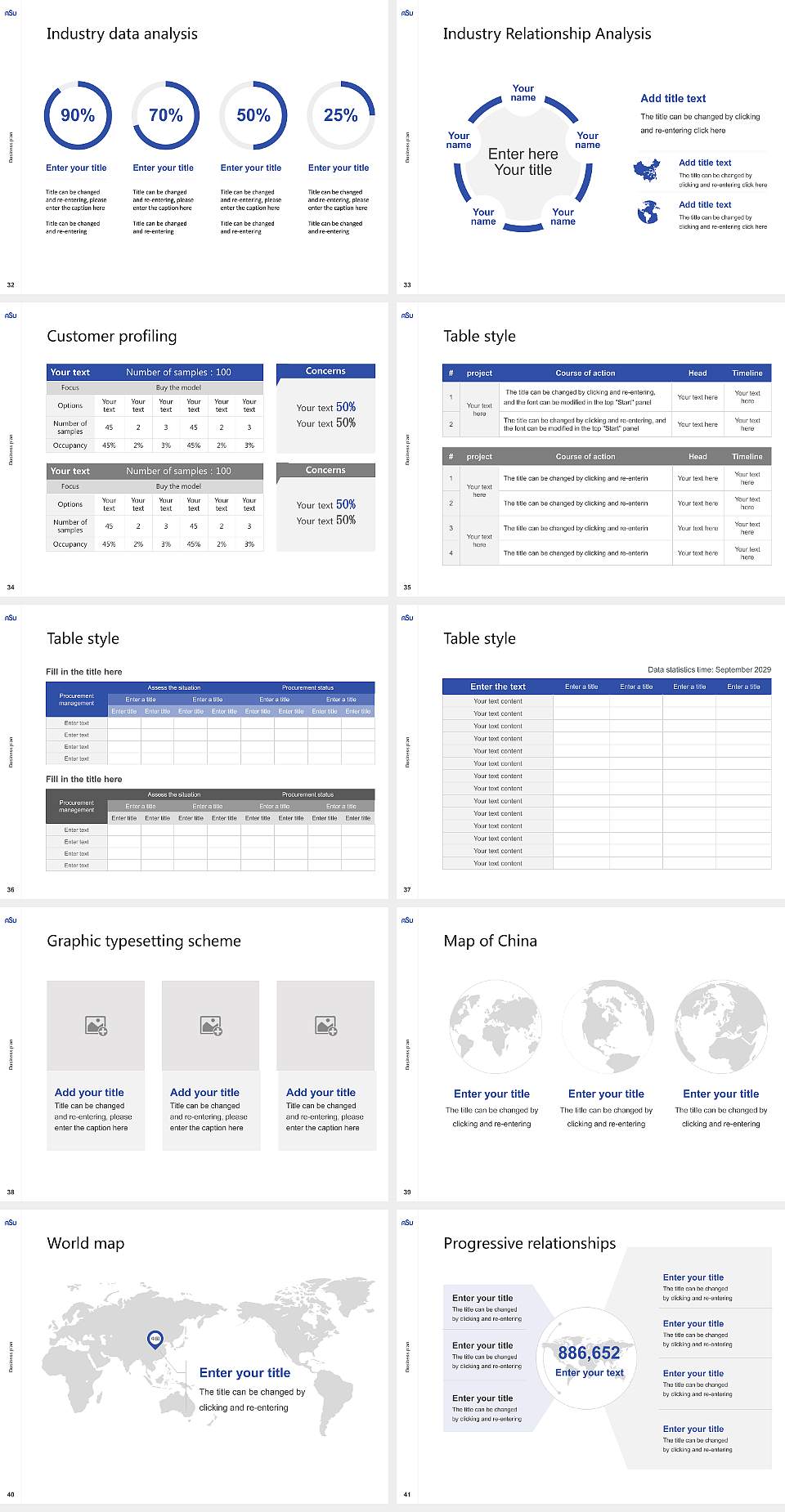 Aichi Sangyo University Competition/Entrepreneurship Contest PPT Template4:3 ratio PPT effect preview image5