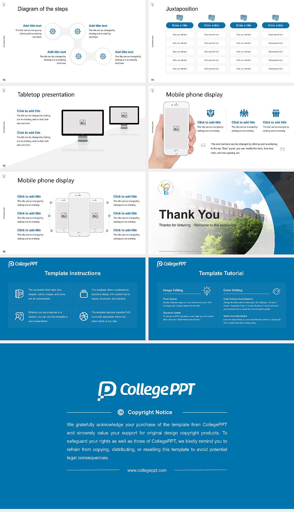 Seoul-Jeongsu Polytechnic College Competition/Entrepreneurship Contest PPT Template16:9 ratio PPT effect preview image9