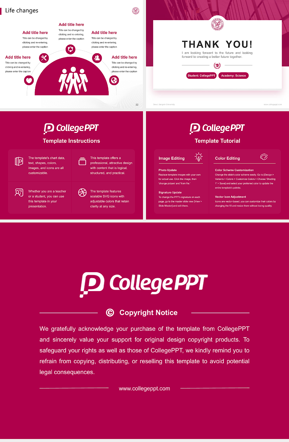 Seoul Jangsin University National Scholarship Defense PPT Template_Slide preview image4