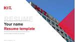 Kyungnam College of Information and Technology Resume Templat PPT