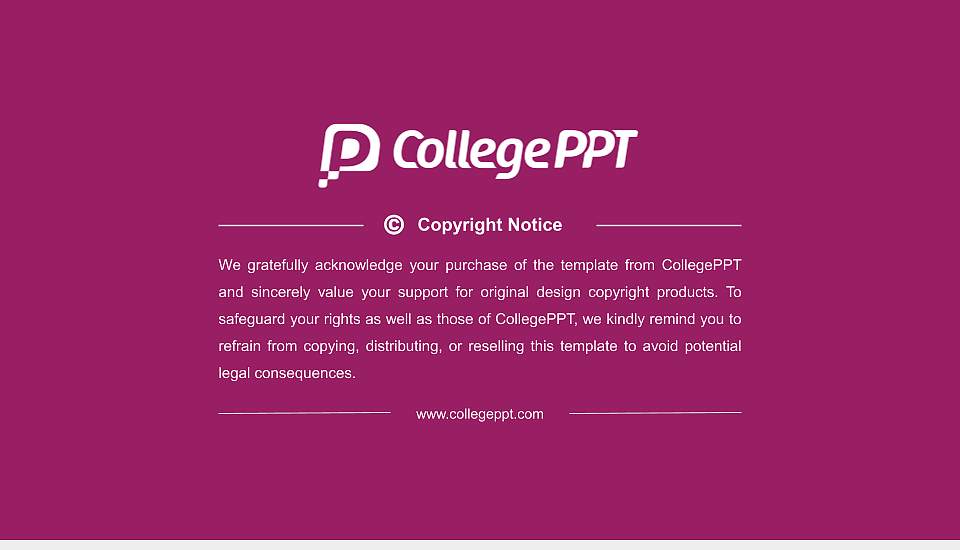 Chugoku Gakuen University Resume PPT Template16:9 ratio PPT effect preview image5