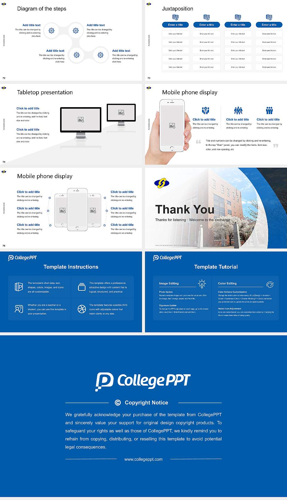 Sunlin University Competition/Entrepreneurship Contest PPT Template16:9 ratio PPT effect preview image9