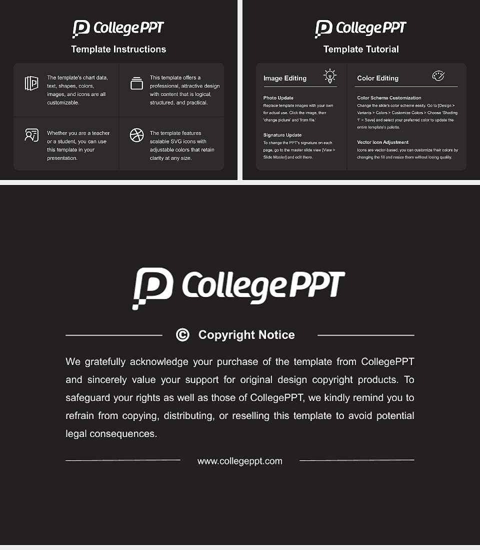 Sungkonghoe University Course/Courseware Creation PPT Template4:3 ratio PPT effect preview image5