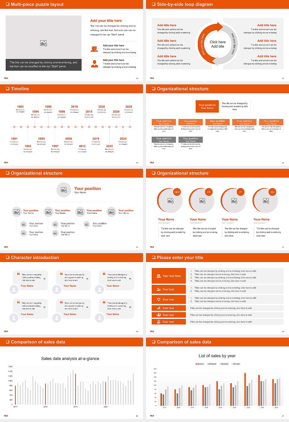 Youngsan University General Purpose PPT Template16:9 ratio PPT effect preview image3
