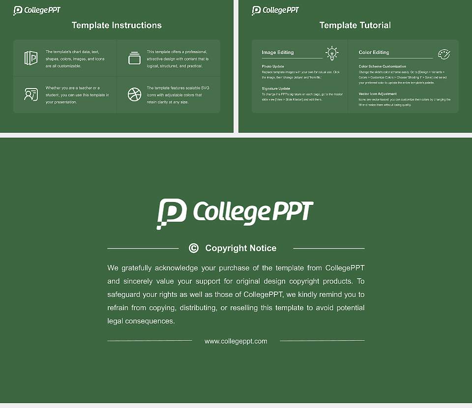 Tongmyong University Course/Courseware Creation PPT Template16:9 ratio PPT effect preview image5
