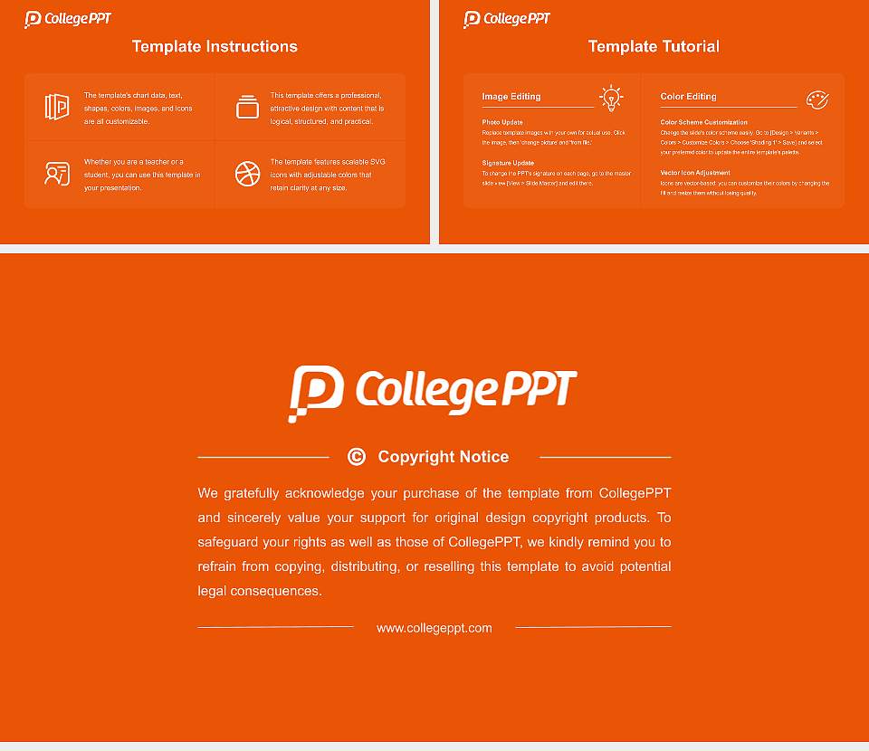 Youngsan University Course/Courseware Creation PPT Template16:9 ratio PPT effect preview image5