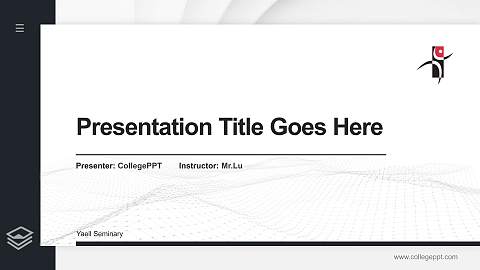 Yaeil Seminary Thesis Proposal/Graduation Defense PPT Template