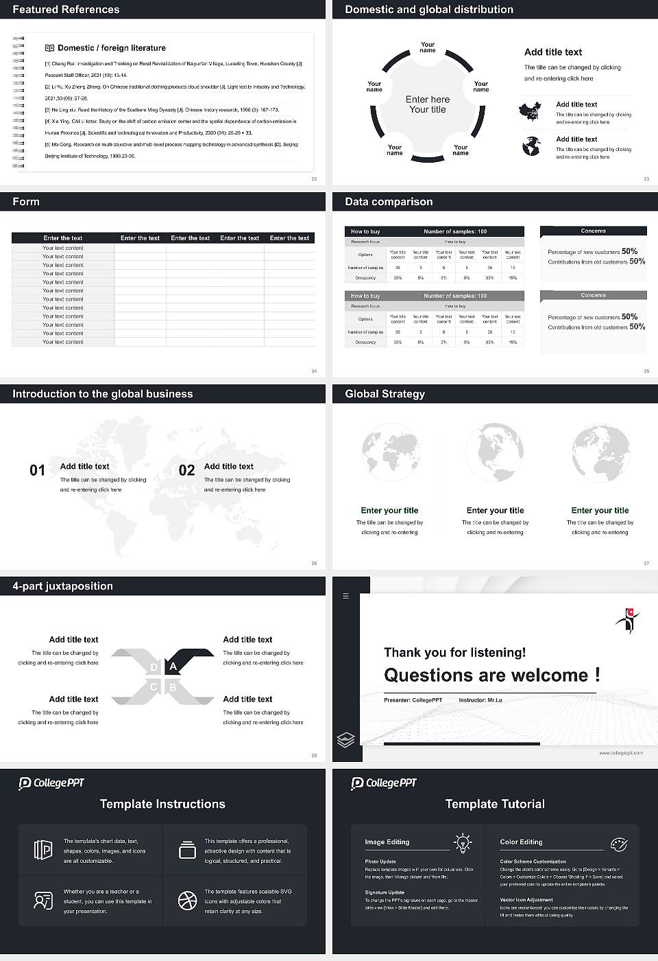 Yaeil Seminary Thesis Proposal/Graduation Defense PPT Template16:9 ratio PPT effect preview image4