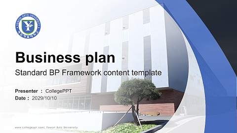 Yewon Arts University Competition/Entrepreneurship Contest PPT Template