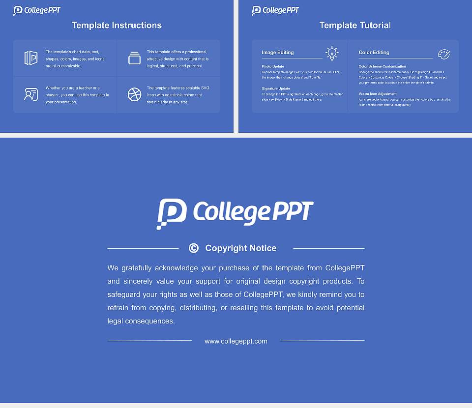 Yewon Arts University Course/Courseware Creation PPT Template16:9 ratio PPT effect preview image5