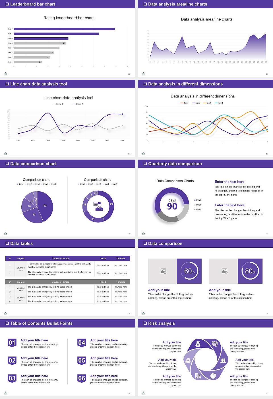 Asahikawa Medical University General Purpose PPT Template16:9 ratio PPT effect preview image4