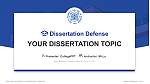 Seoul Women’s College of Nursing Graduation Thesis Defense PPT Template