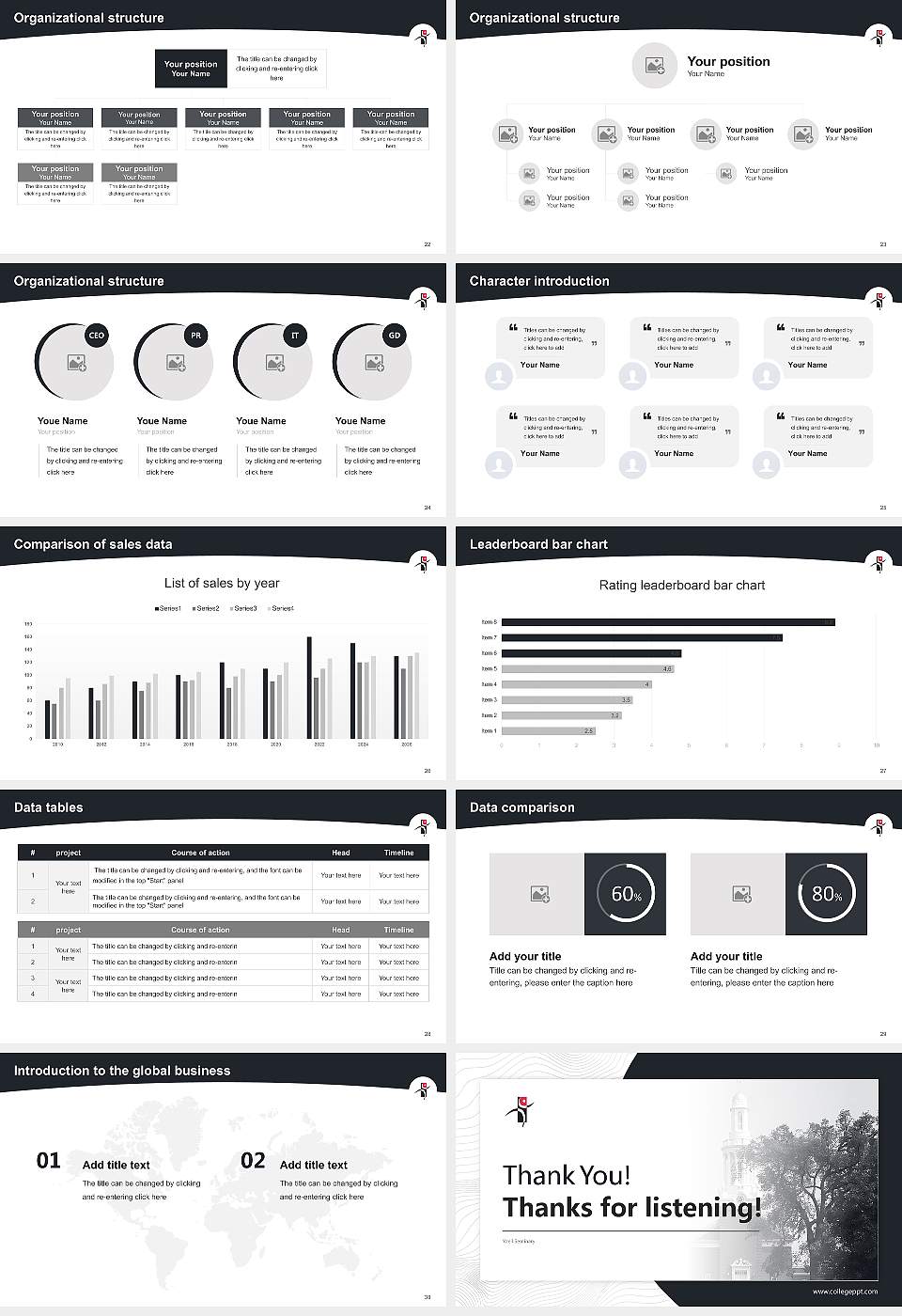 Yaeil Seminary Academic Presentation/Research Findings Report PPT Template16:9 ratio PPT effect preview image4
