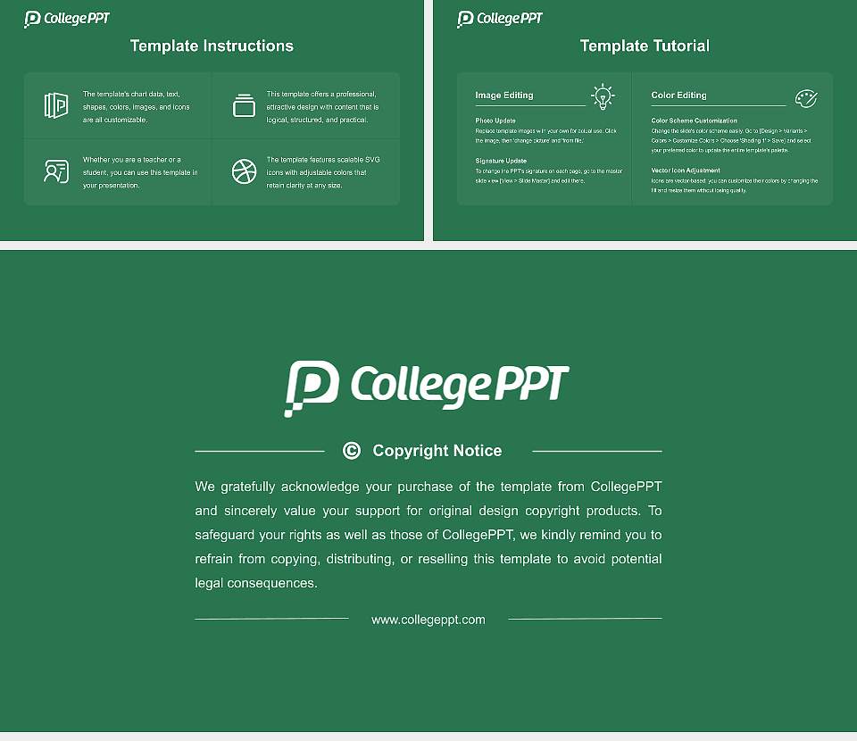 Shinsung University Course/Courseware Creation PPT Template16:9 ratio PPT effect preview image5