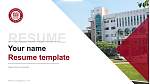 Taegu Science University履歴書PPTテンプレート